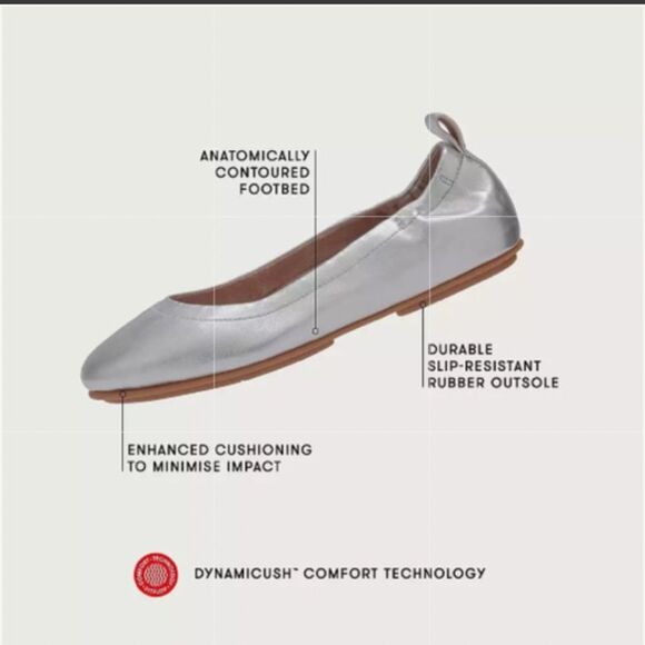 NEW FitFlop Lena Microstud Loafers Lightweight Trendy Soft Black Size Size 11 - Picture 7 of 7